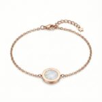 Moon Halo Charm Bracelet