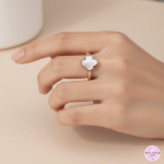 Mother Pearl Bloom Ring - Image 2