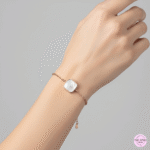 Soft Square Pearl Bracelet - Image 2