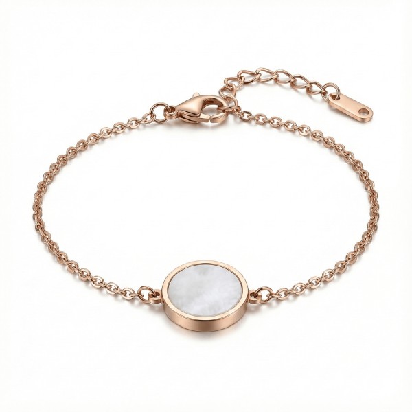 Solar Pearl Disc Bracelet Solar Pearl Disc Bracelet - Image 1