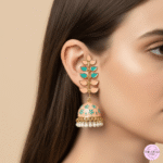 Peach Meadow Jhumka - Image 2