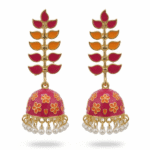 Sunset Rose Jhumka